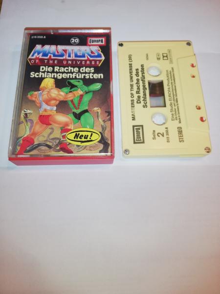 Masters of the Universe Folge 20 Die Rache des Schlangenfürsten 4-fach Silber geschraubt Gelb 515 350.6 Europa(Großes Fenster)